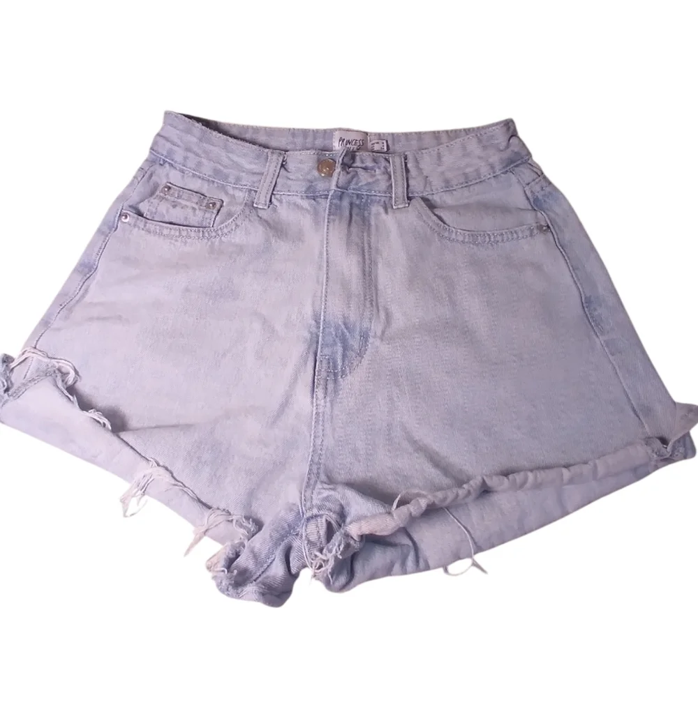 Princess Polly Women's Light Blue Denim jean Shorts size 4